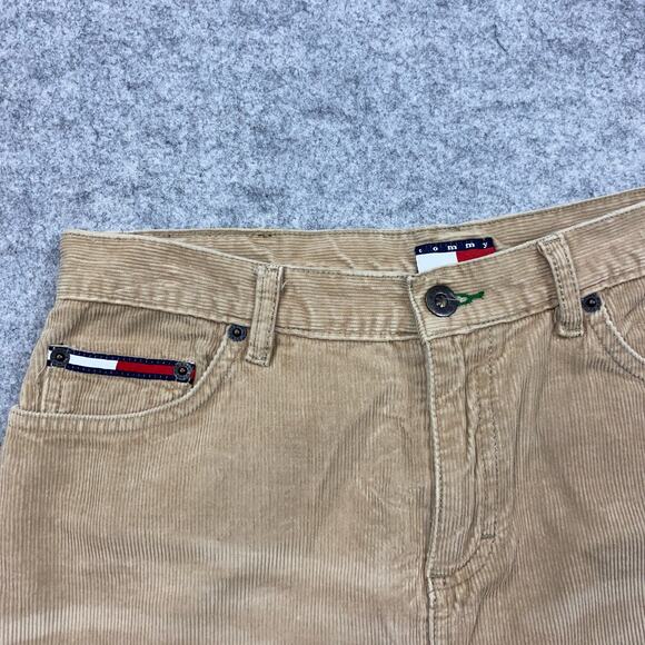 Tommy Hilfiger skirt women’s 9 30 vintage corduroy faded Y2k funky cottagecore - Picture 5 of 11